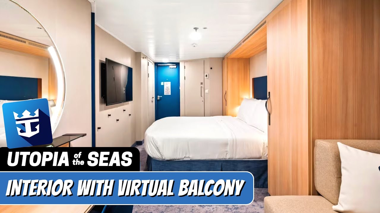 Utopia of the Seas | Interior with Virtual Balcony Walkthrough Tour | Royal Caribbean | 2024 | 4K