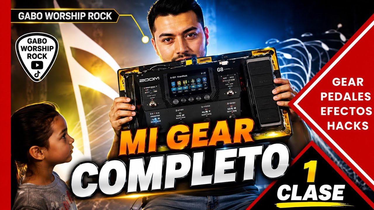 Te Muestro MI GEAR COMPLETO || Lo que uso tocando en vivo || Clase 1  Accesorios, Tips, Gear & Hacks