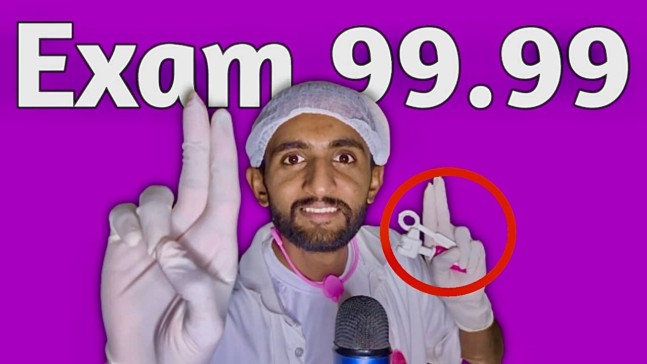 ASMR Cranial Nerve Exam 🧑‍⚕️🩺🥼🩻