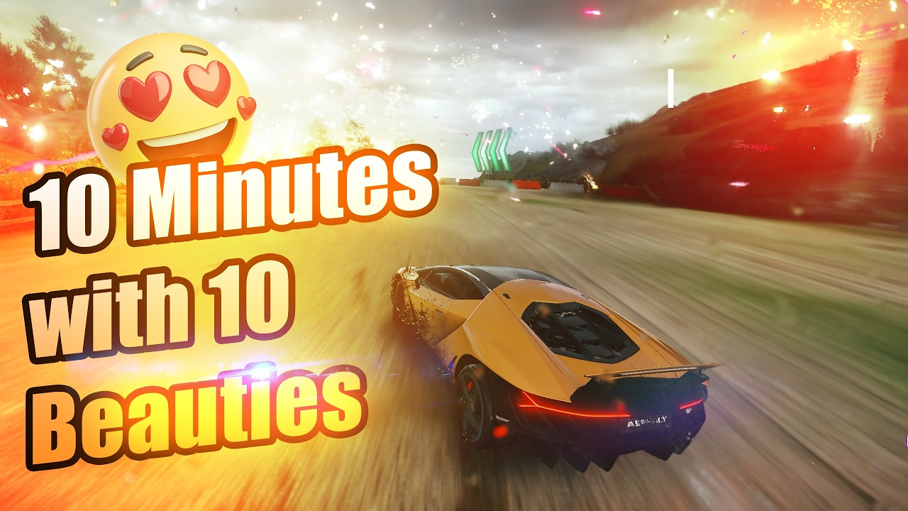 10 Minutes of Multiplayer with 10 Beauties 😍 | Asphalt Legends