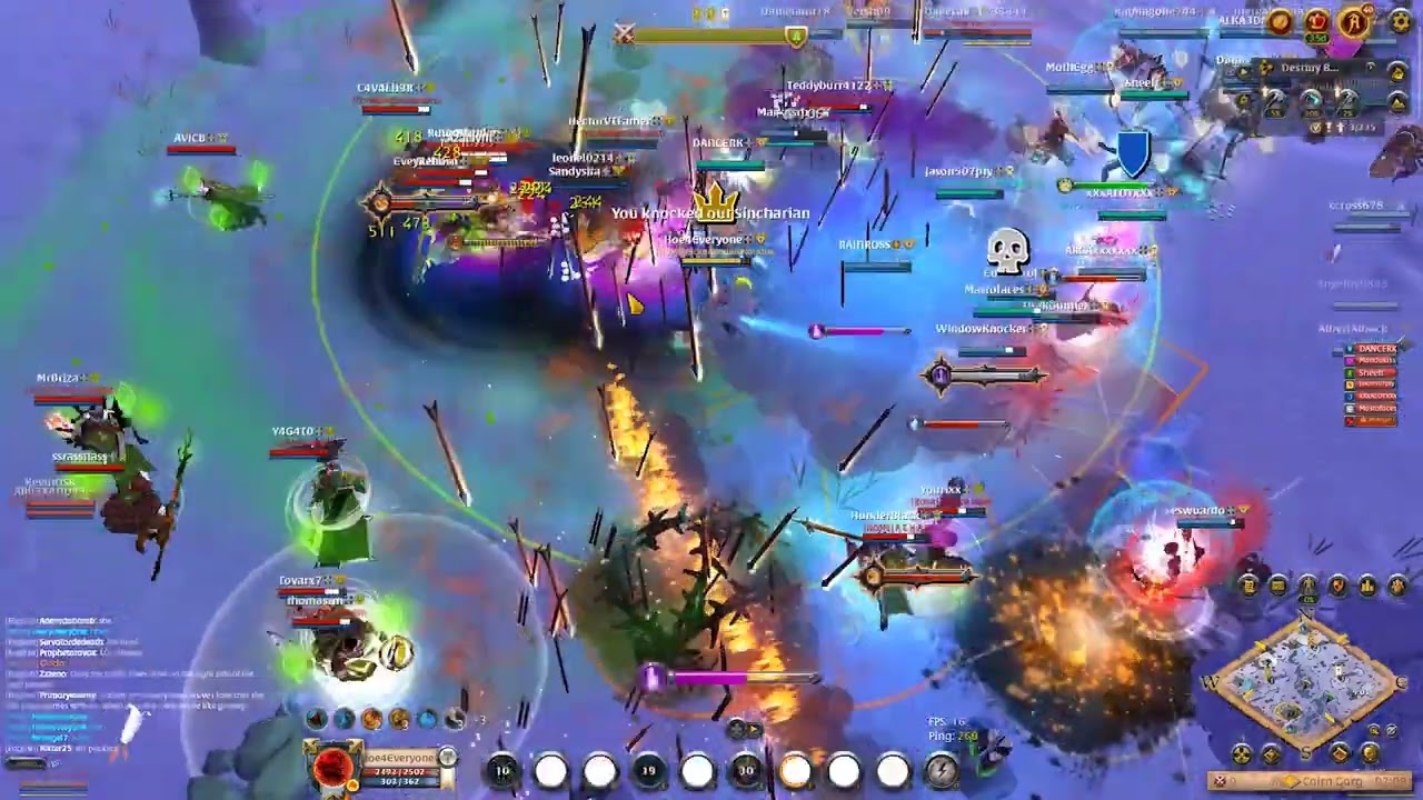 ALBION ONLINE | Fort Sterling Faction Warfare | YZ Bomb Squad