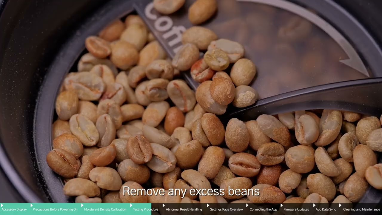 CoffMeter M1 Official Tutorial - Coffee Moisture & Density Testing