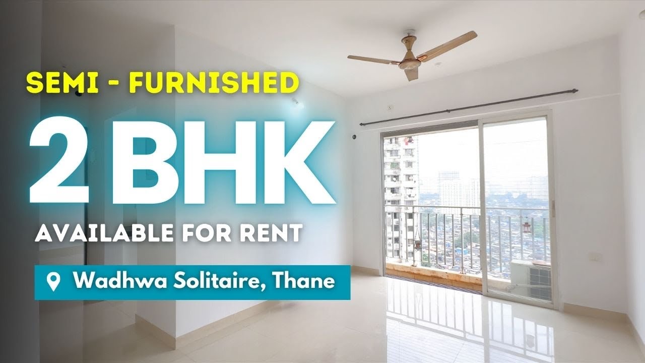 Stunning 2 BHK Flat For Rent In Wadhwa Solitaire, Kolshet Road, Thane | Swagat Properties