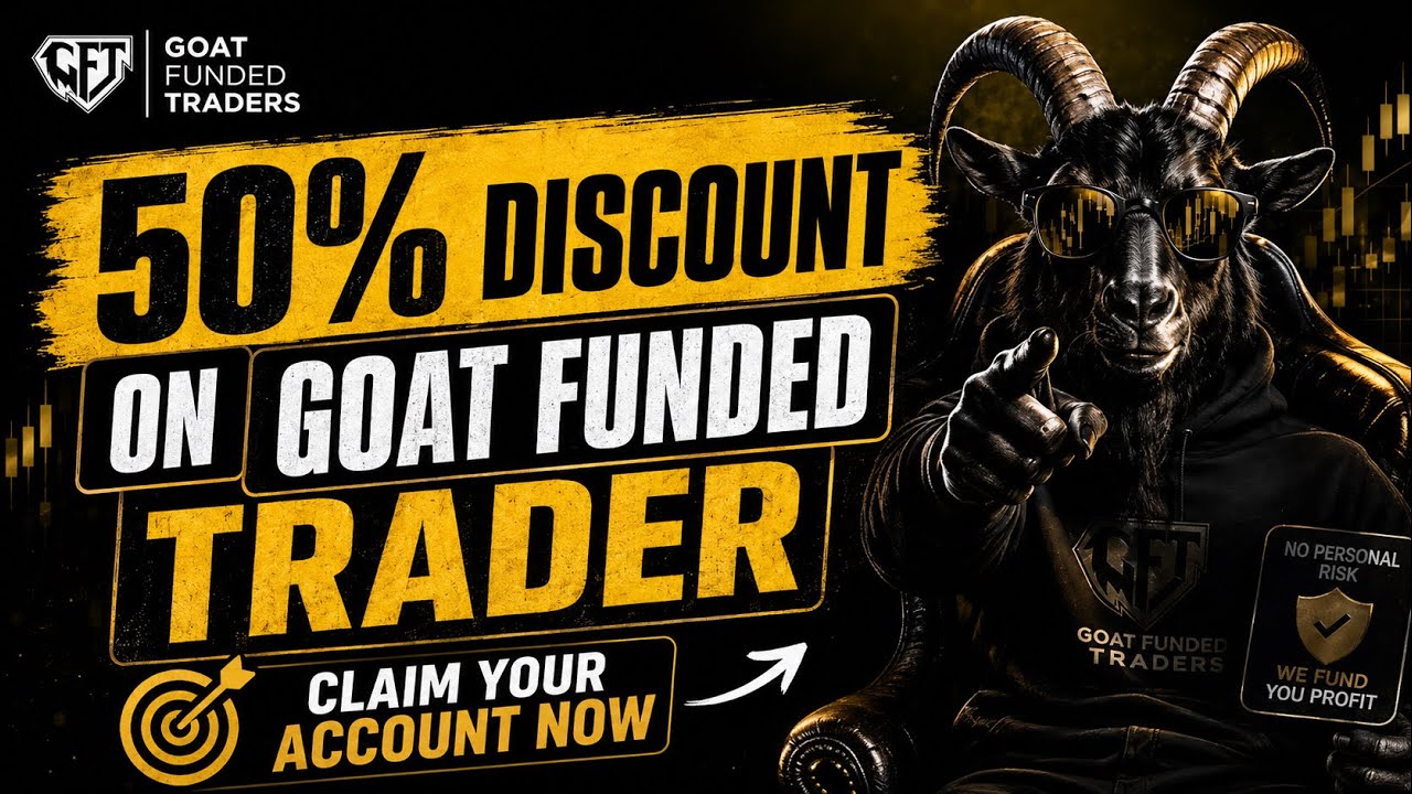 Limited Time Offer! Get 50% off on your Goat Funded Traders Funded Account | GFT Review