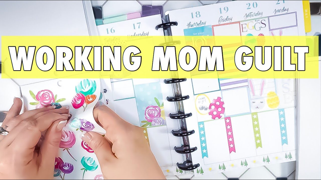 SPRING VIBES + EASTER PLAN WITH ME | CLASSIC HAPPY PLANNER PWM APRIL 15 - APRIL 21