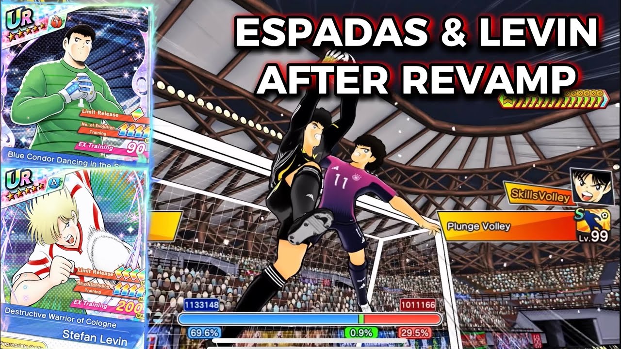 REVIEW ESPADAS ND & LEVIN COLOGNE AFTER REVAMP. CLUB META READY COMEBACK? CAPTAIN TSUBASA DREAM TEAM