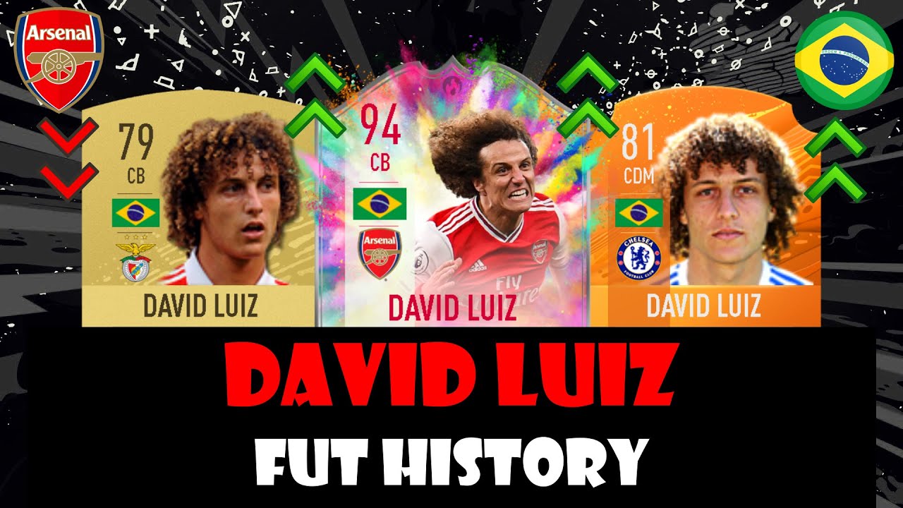 DAVID LUIZ | FIFA ULTIMATE TEAM HISTORY!!!! | FIFA 10 - FIFA 21