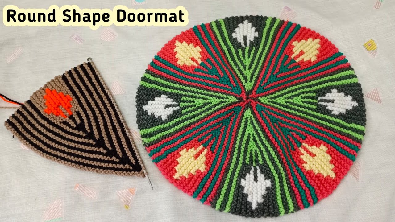 Big Size Doormat / Paydan Pattern | Knitting Doormat #51