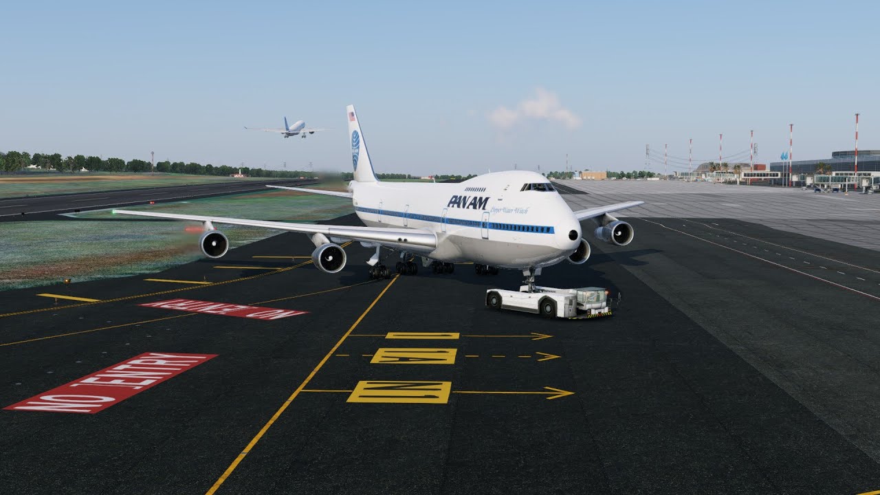 Tenerife - Casablanca B747 200 PANAM