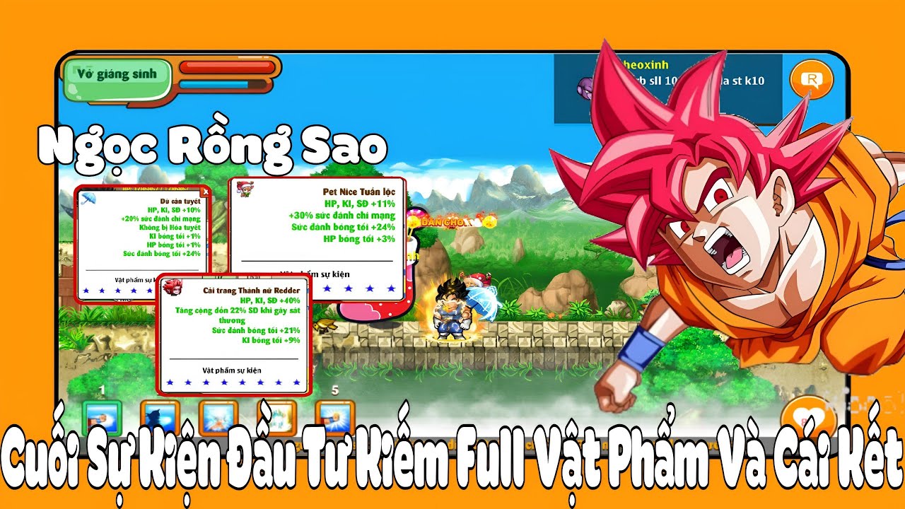 Nro Hot  - Cuối Sự Kiện Đầu Tư Kiếm Full Vật Phẩm Sự Kiên Và Cái Kết