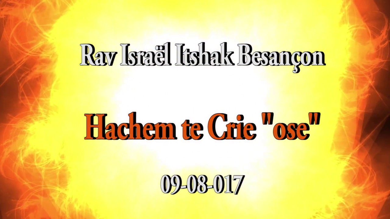 Hachem te Crie 