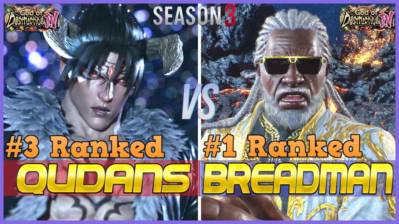 T8 S3 ▰ QUDANS (#3 Ranked Devil Jin) Vs BREADMAN (#1 Ranked Leroy) ▰ Tekken 8 High Level Gameplay