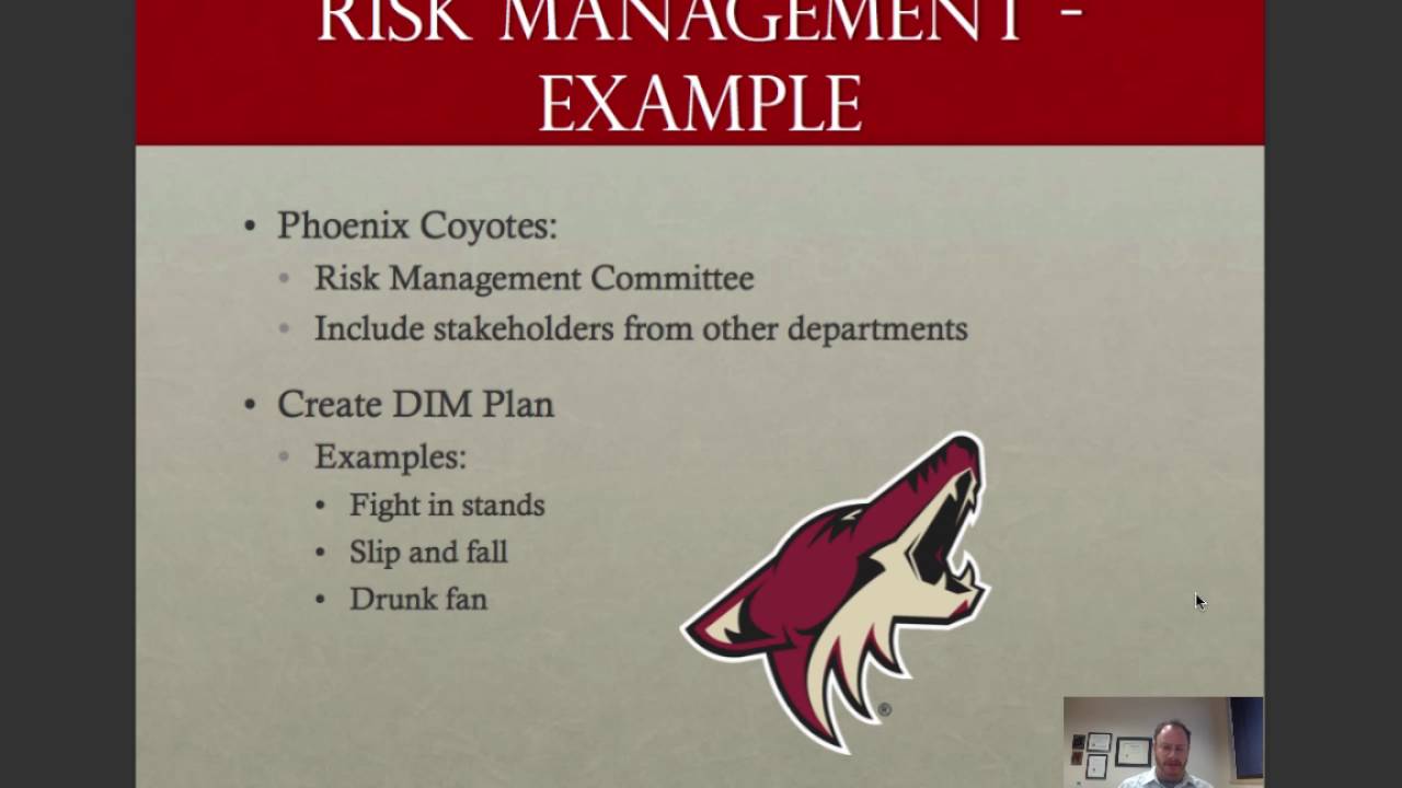 KINE 2413 - Chapter Five Lecture - Legal Principles Applied to Sport Managment