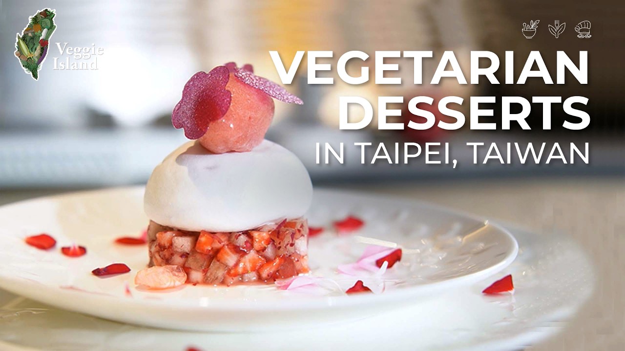 Vibrant Vegetarian Desserts Made From Taiwanese Ingredients | Veggie Island