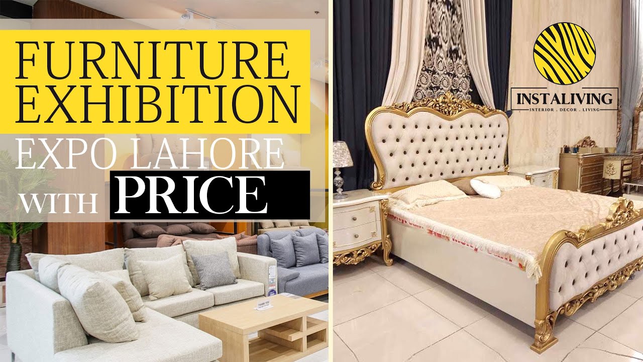 Furniture Price | Furniture Exhibition in Lahore Expo | Bed Design and Sofa with price | INSTALIVING