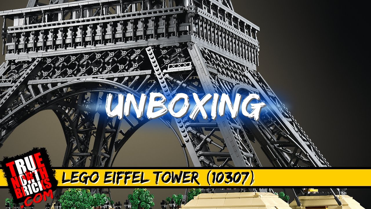 Unboxing the LEGO Eiffel Tower (10307)