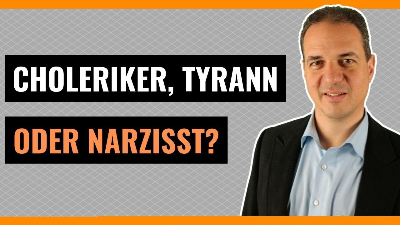 Choleriker, Tyrannen und Narzissten - Wie Sie mit schwierigen Menschen umgehen können!