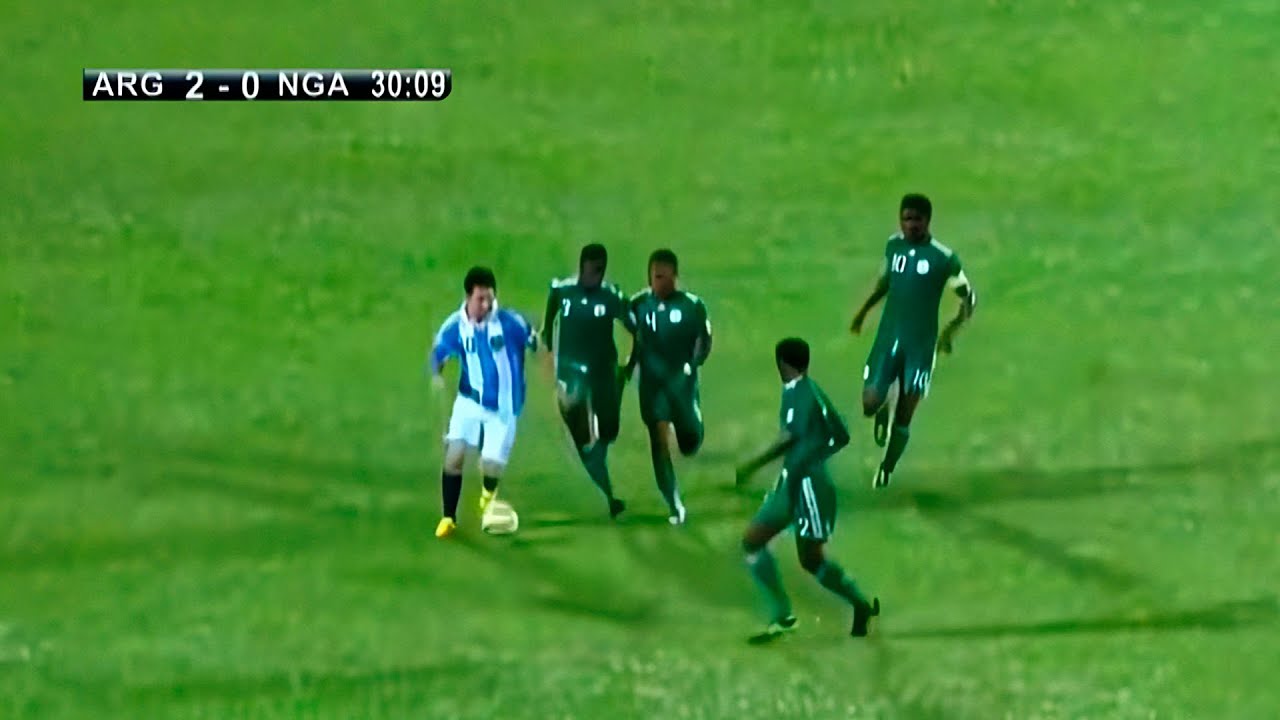 Lionel Messi Masterclass vs Nigeria (Friendly) 2011-12 English Commentary