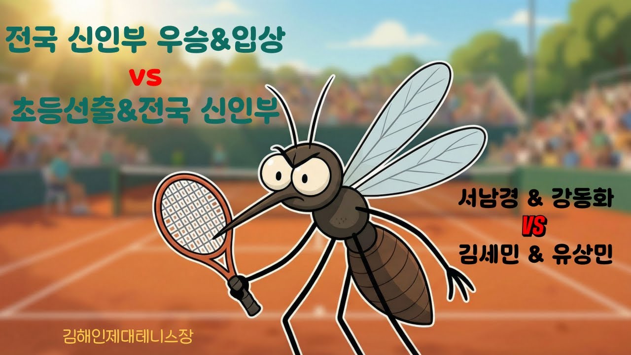 양산 포핸드+김해 발리 조합으로 선출+신인부에 맞서기