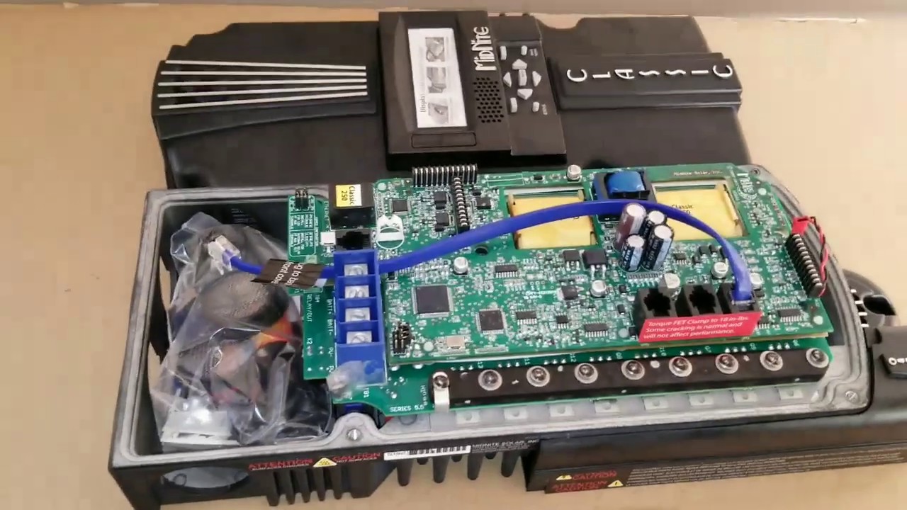 INSIDE THE MIDNITE CLASSIC 250 MPPT CONTROLLER FOR WIND, SOLAR & HYDRO