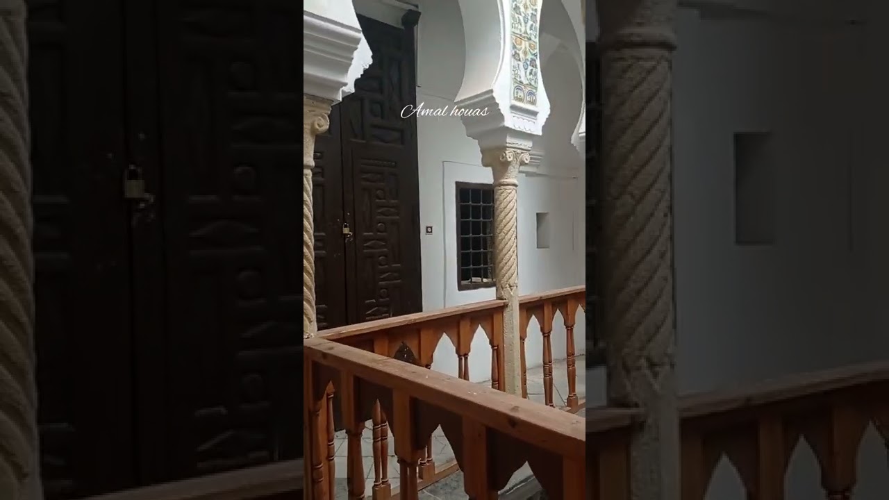 دار الألفية او (دار المئوية سابقا ) من الداخل في أعالي القصبة.