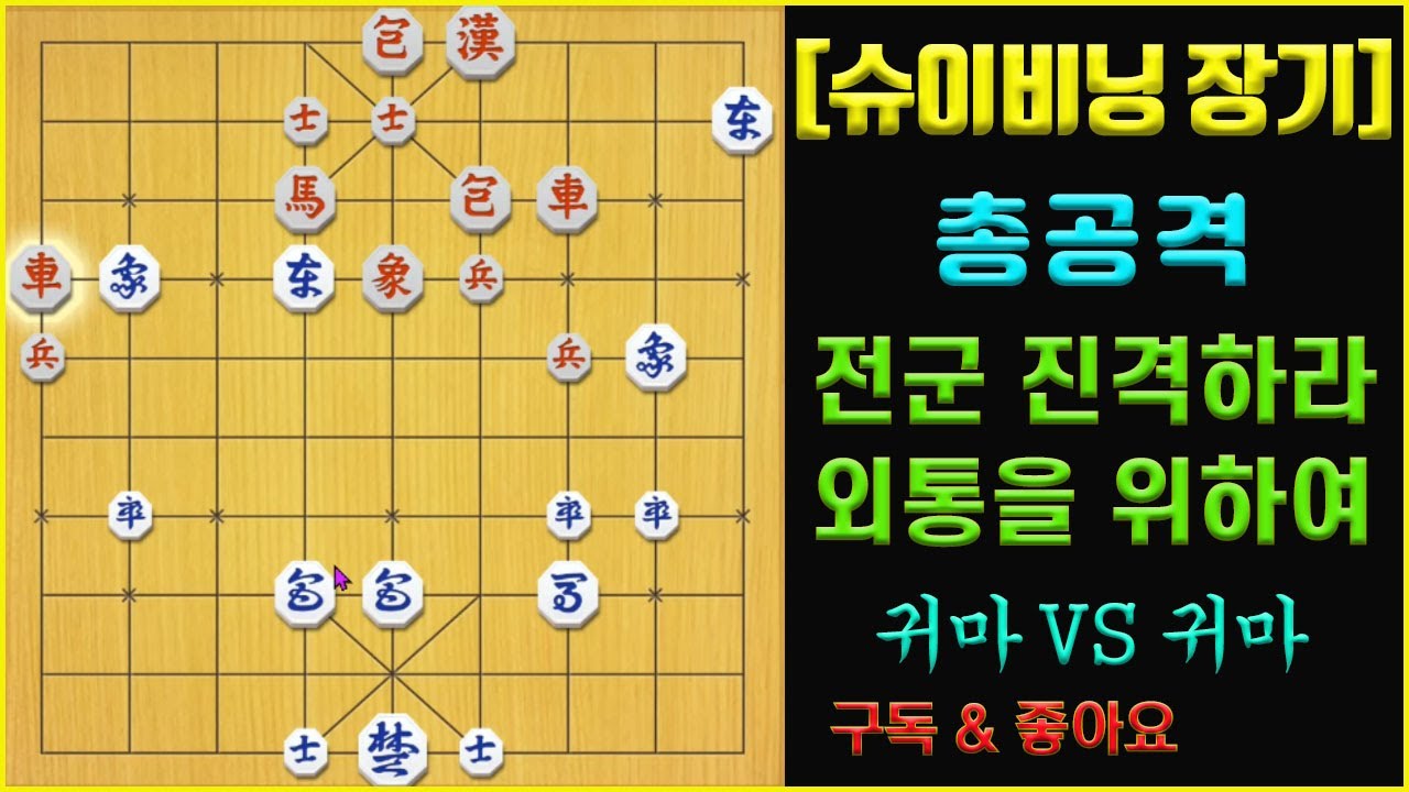 외통을 위하여 전군 진격하라~~~~    (슈이비닝 장기)