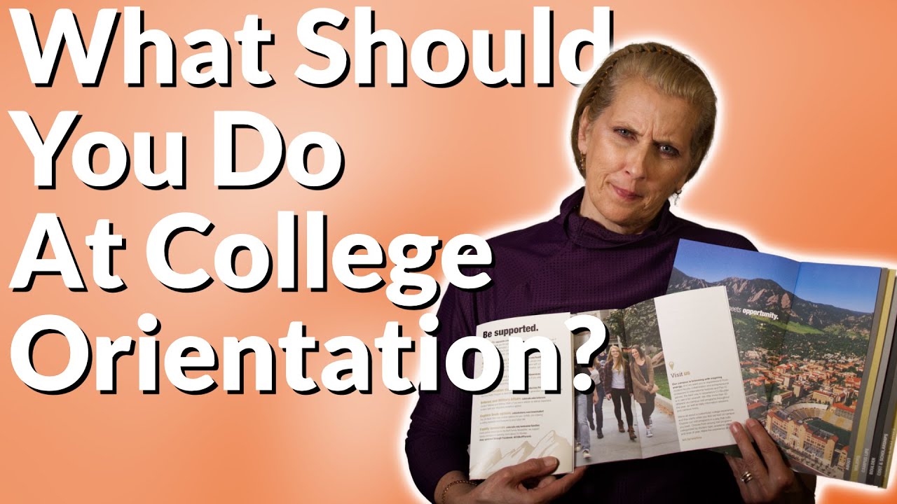 How To Make The MOST Of College Orientation!