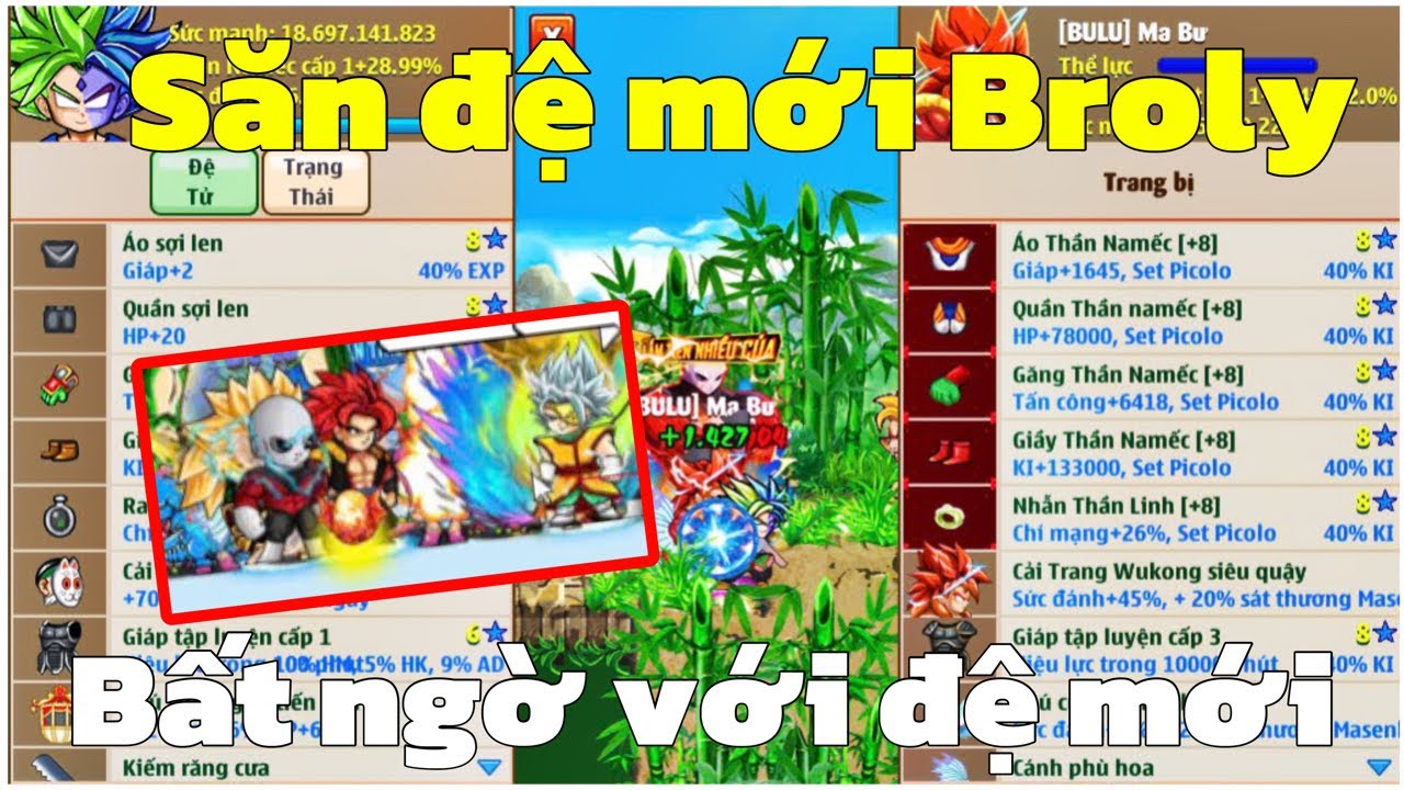 Hồi Sinh Ngọc Rồng - Thử Săn Trứng Broly Và Mở Đệ Tử Mới Sẽ NTN !!!