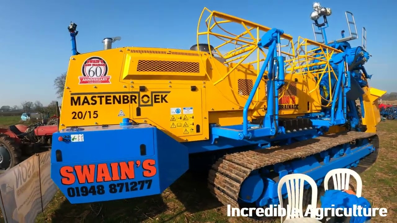2022 Mastenbroek 20/15 Diesel Crawler Chain Trencher