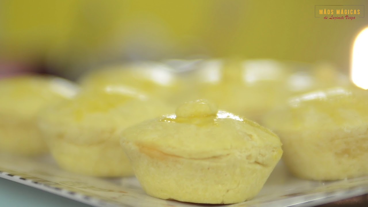 Empadinha cremosa de palmito