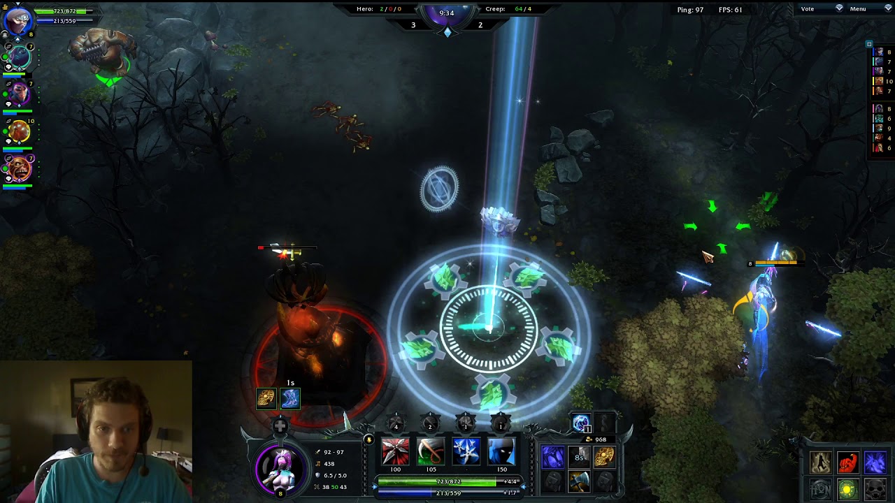 Testie vs GRIEFERS.  The game that got me banned from HoN.  Silhouette vs Griefers + Enemy team.