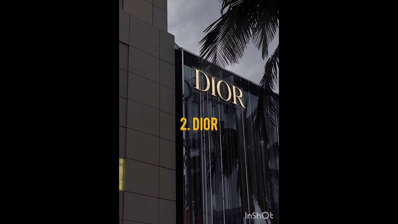 Top 10 most popular clothes brand in the world🌎 #shorts #2024 #brands #clothes