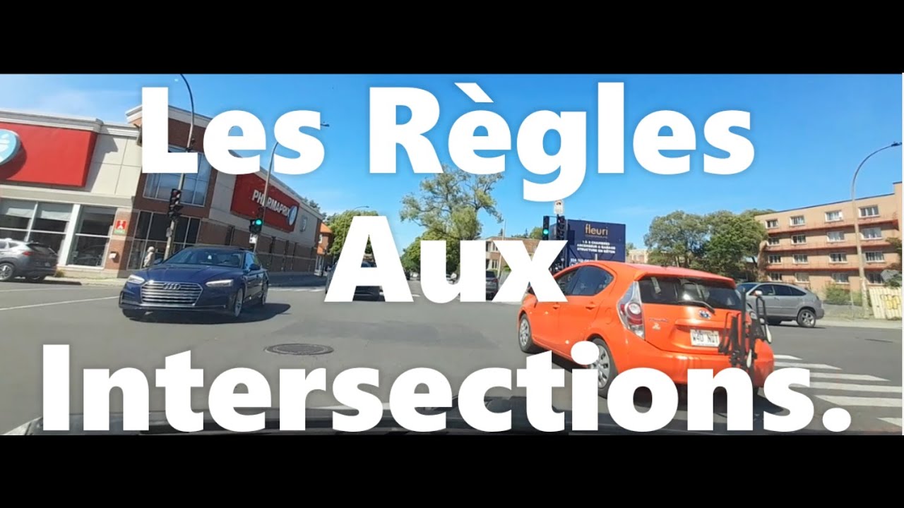 Comment Aborder Les Intersections  ? Priorités Partie 2.