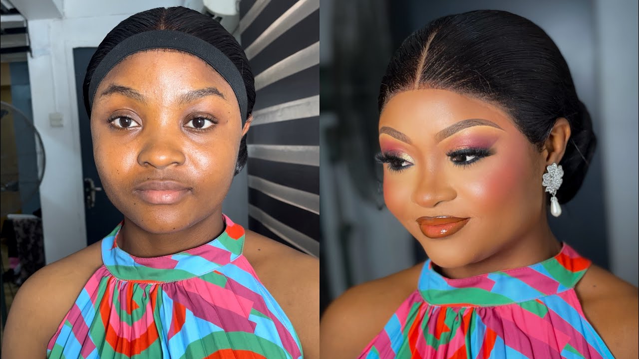 MAKEUP TUTORIAL ON A LIGHT SKIN