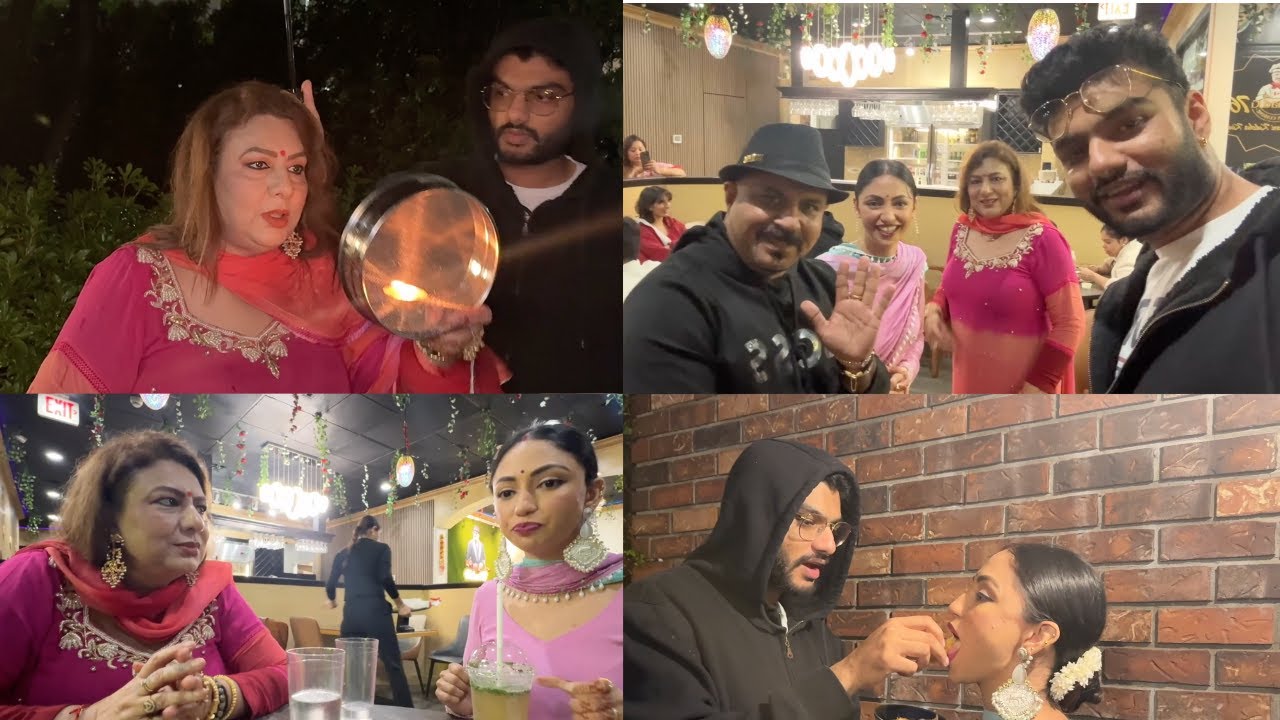 Trying Surrey Ke Famous Kulche || Karwa Chauth Vlog