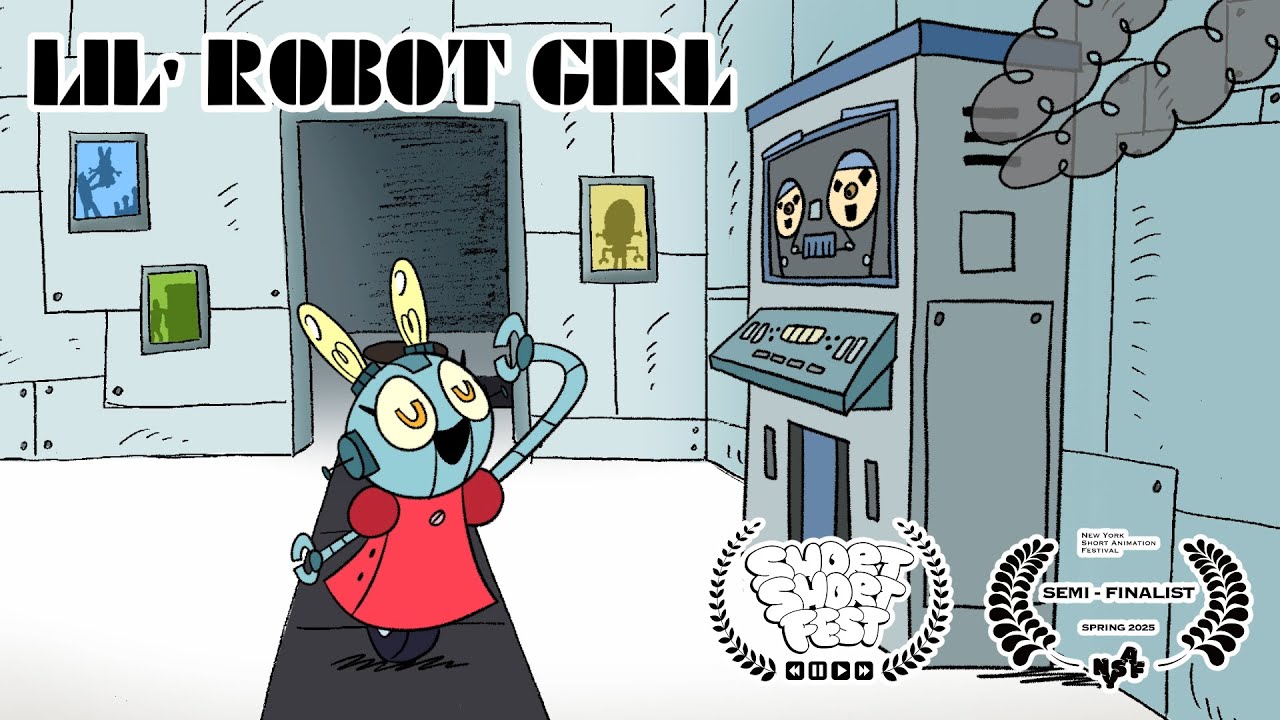 LIL' ROBOT GIRL - Animated Short FIlm