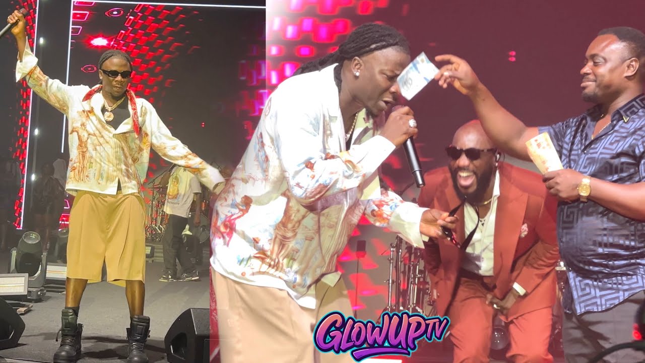 50k Dollars Spread On Stonebwoy As He Performs At Kwabena Kwabena’s Valentine Day Concert At La Palm