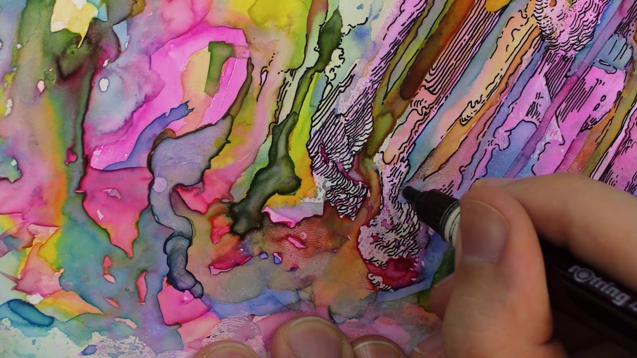 Watercoloring on Yupo (The BEST or the WORST paper?)