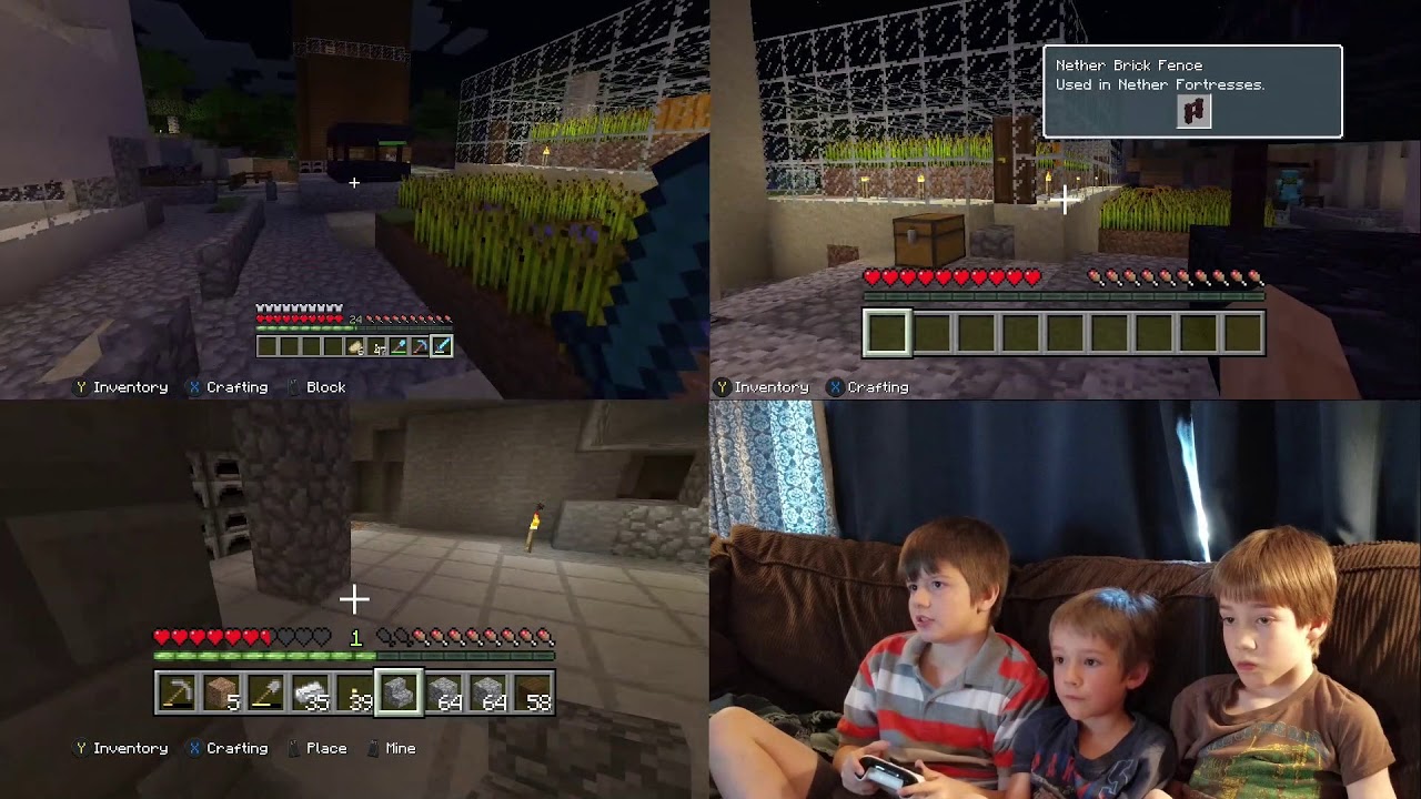 Off to MINE we go! Mining in Minecraft with friends!