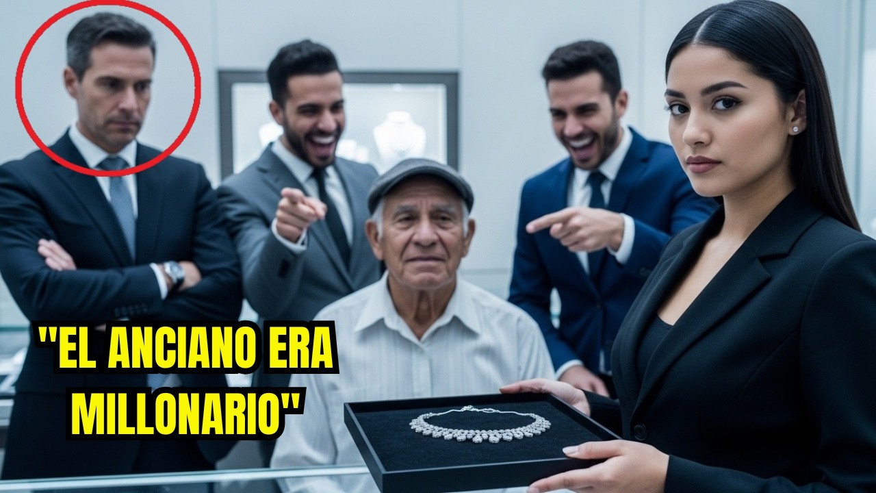 “HUMILLARON A UN ANCIANO POBRE EN UNA JOYERÍA DE MIAMI… SIN SABER QUE ERA MILLONARIO”
