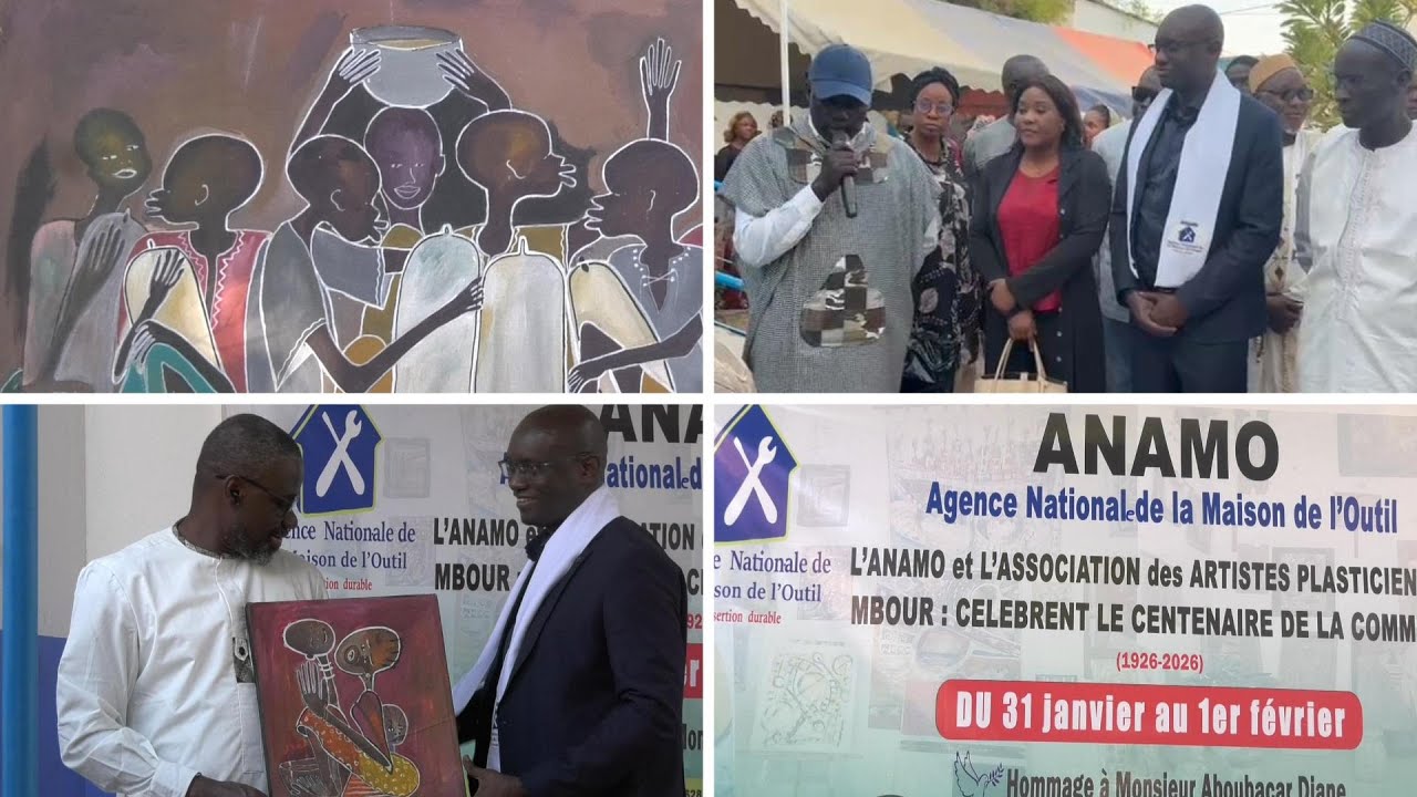 Week-end des arts contemporains à Mbour : Le DG de l'ANAMO Demba Dioum encourage l’innovation ....