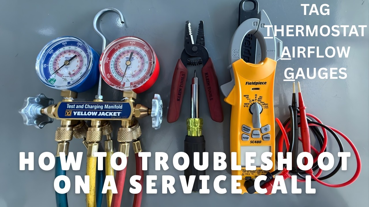 How to Troubleshoot on a Service Call - HVAC Training