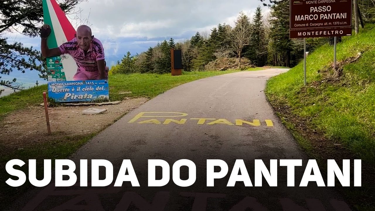 SUBINDO O MONTE CARPEGNA, A FAMOSA SUBIDA DO PANTANI | Canal de Bike