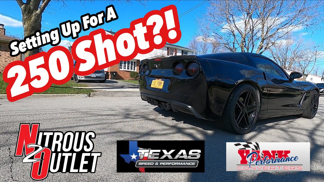 ALL OF THE NITROUS !!! The C6 Gets Nitrous Outlet PROMAX Controller / Stand Alone Fuel cell !!!