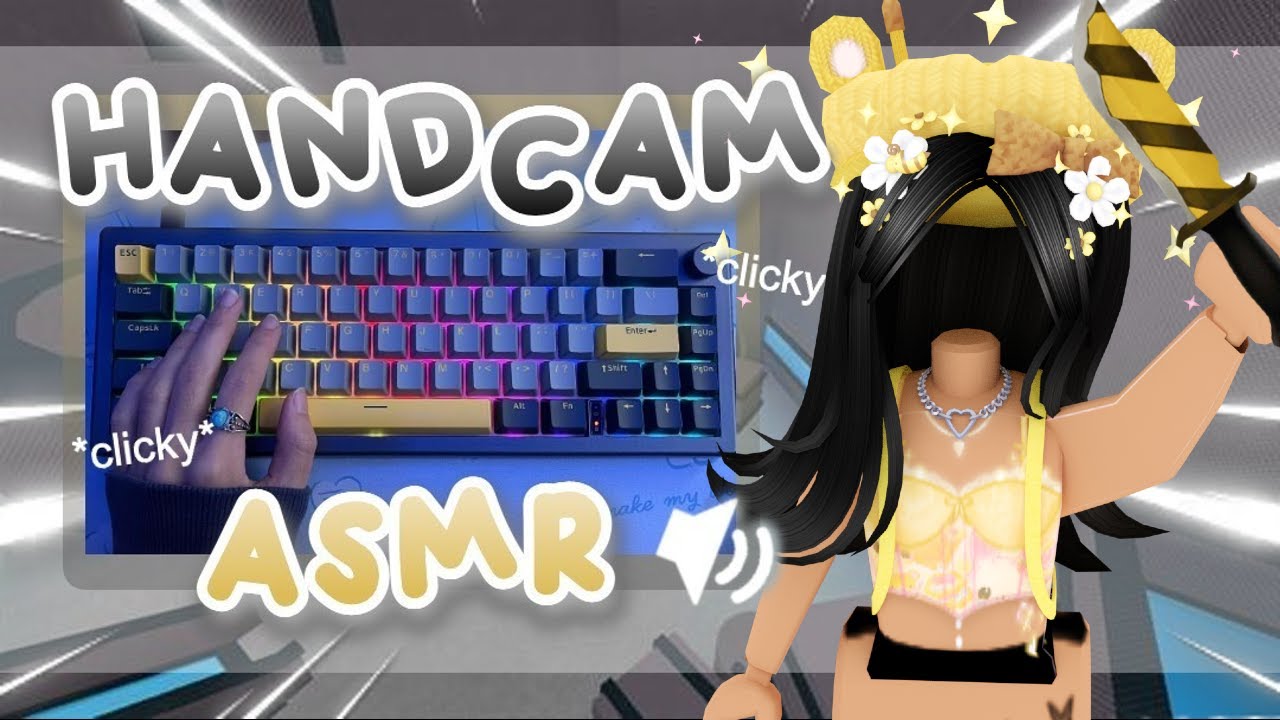 MM2 keyboard asmr + HANDCAM / COLLAB WITH Epomaker