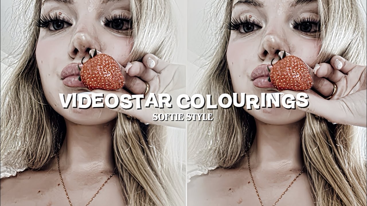 SOFTIE STYLE VIDEOSTAR COLOURINGS | QR CODES VSP 