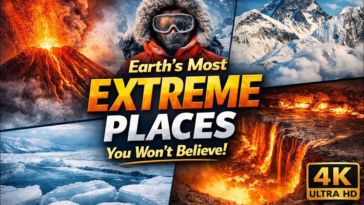Earth’s Most Extreme Places You Won’t Believe | 4K Travel Documentary
