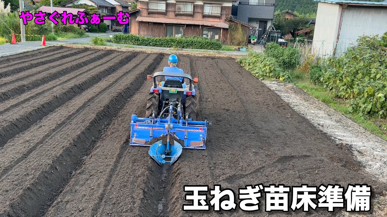 【2025-2026玉ねぎ#1】玉ねぎ苗床準備【やさぐれふぁーむ】