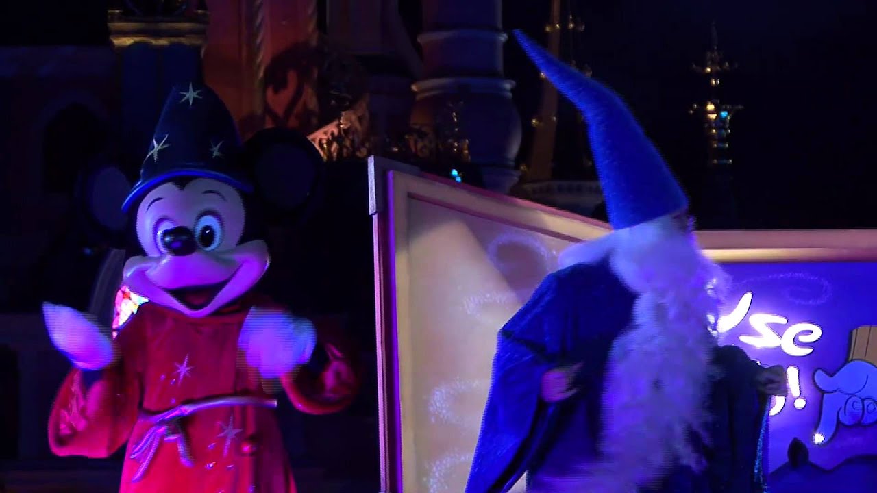 Mickey's Magical Celebration Nighttime version summer 2011 - Disneyland Paris