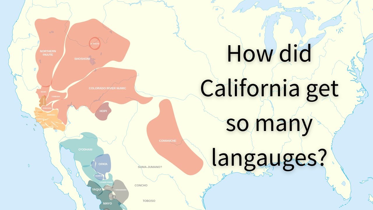 How did California get so many languages?